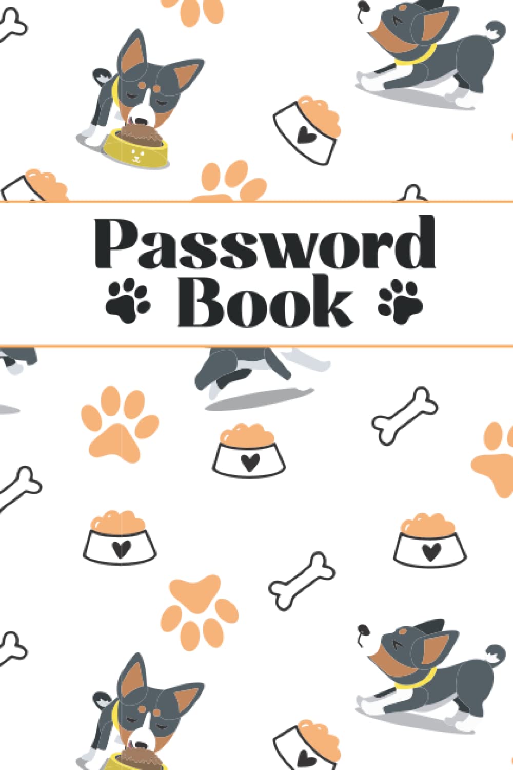ler totalmente Password Book: Cute Basenji Password Book| Password Keeper Journal Notebook for Internet Login and Organizer for Usernames