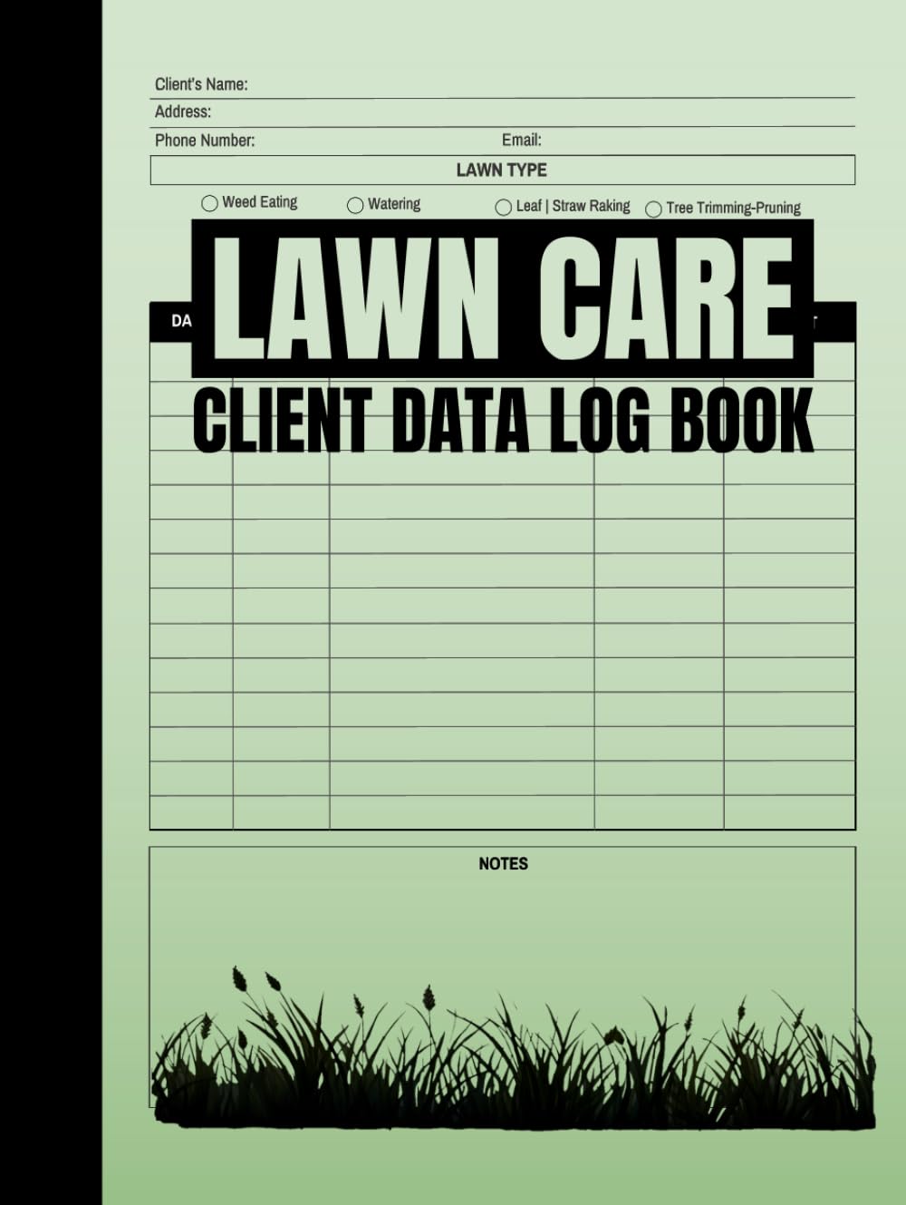 ler totalmente Lawn Care Client Data Log Book: Logbook for Lawn Care Businesses to Record and Track Customers Data and Services