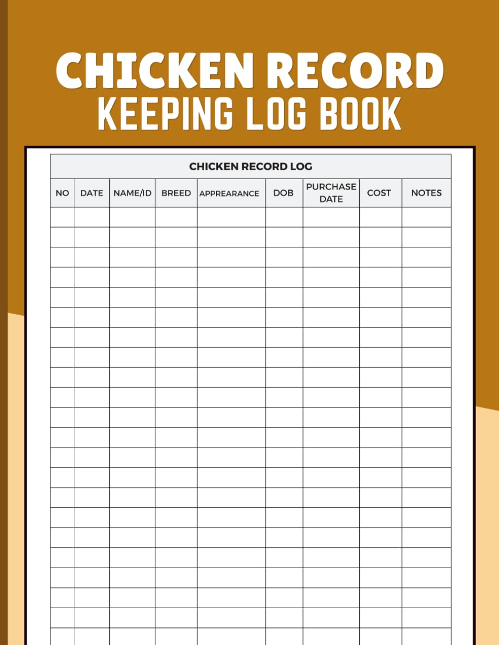 ler totalmente Chicken Record Keeping Log Book: Manage Bird Profiles, Breed Details, Purchase Information, Costs, and Flock Notes for Backyard Keepers