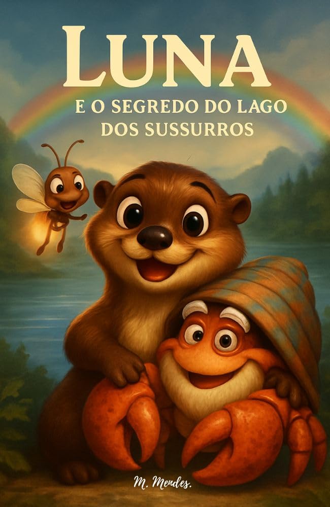 Luna e o Segredo do Lago dos Sussurros: Livro Infantil