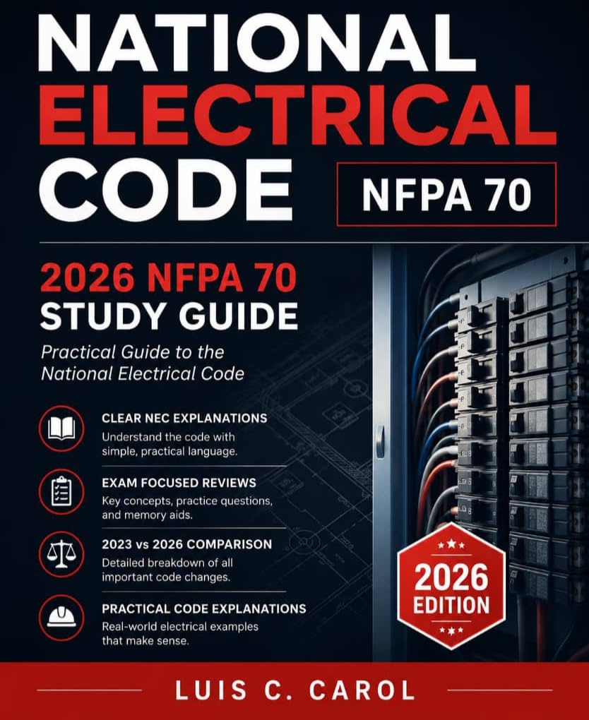 ler totalmente National Electrical Code 2026 NEC 2026: The Complete Practical Study Guide, Exam Prep & Code Reference for NFPA 70 (English Edition)