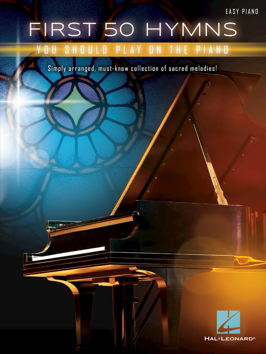 First 50 Hymns You Should Play on Piano Easy Piano Sheet Music Songbook Includes Amazing Grace Holy Holy Holy Rock of Ages and More Hal Leonard Music Book for Beginners Gift for Pianists baixar livro de graça
