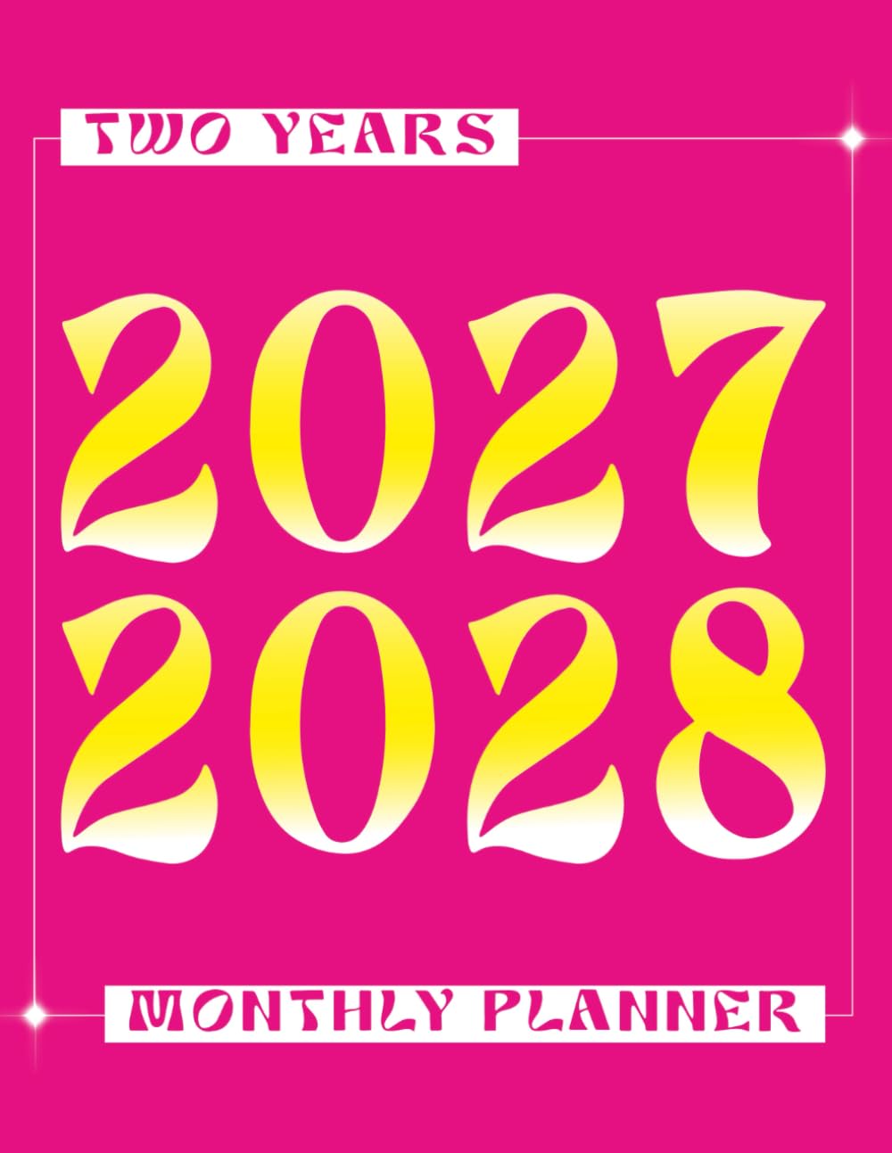 2027-2028 Monthly Planner: Large Two-Year Agenda From January 2027 to December 2028 Holidays Marked baixar o livro de graça