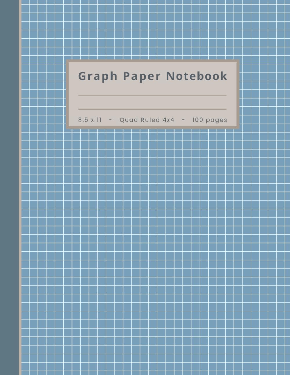 capítulo por capítulo baixar Graph Paper Notebook 8.5 x 11: 4×4 Quad Ruled Composition Notebook - 4 Squares per Inch Grid - 100 Pages - Blue