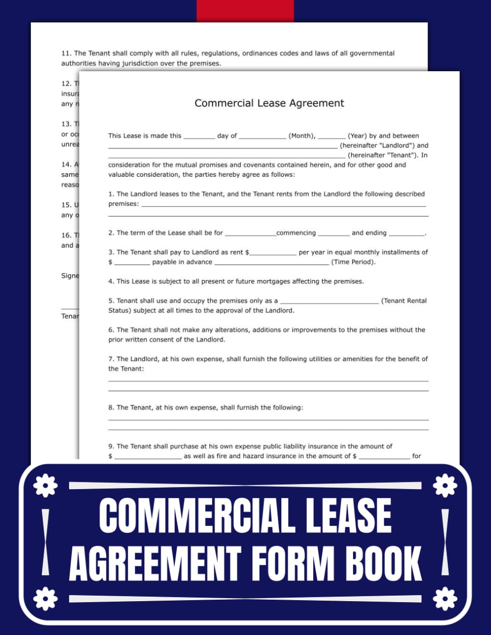 capítulo por capítulo baixar Commercial Lease Agreement Form Book: Up to 60 Forms Ready-to-Use for Landlords, Tenants, and Professionals.
