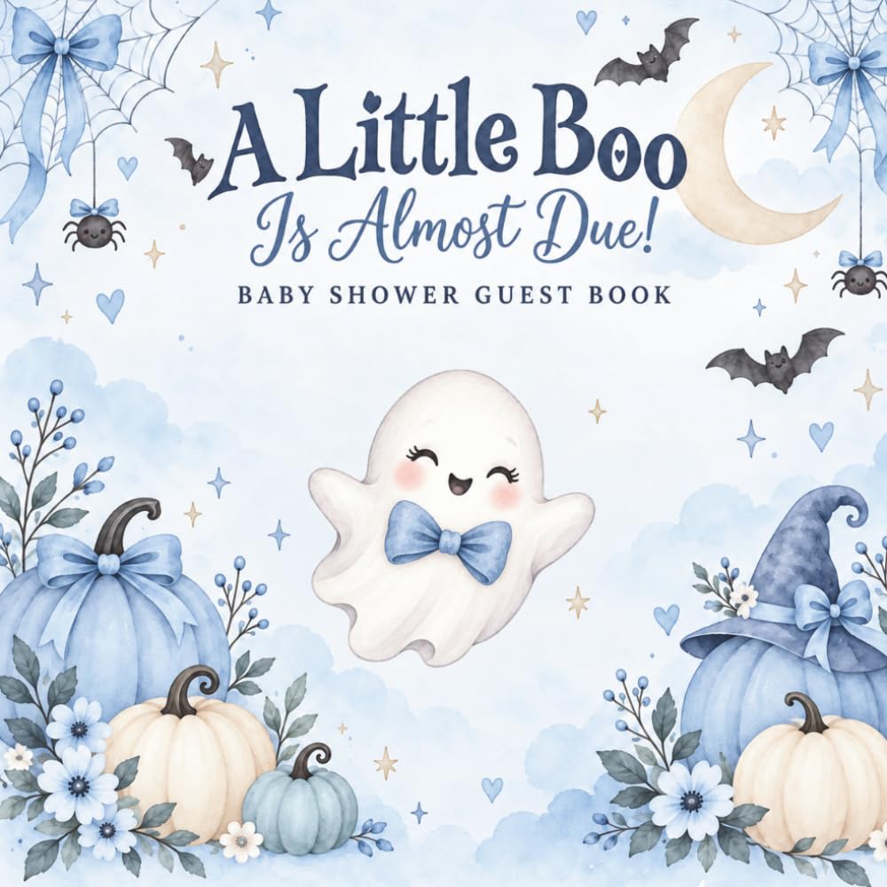 A Little Boo Is Almost Due!: Baby Shower Guest Book baixar o livro de graça