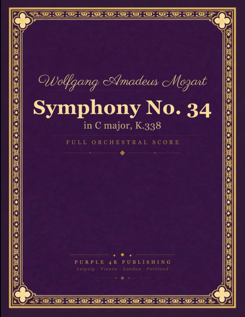 capítulo por capítulo baixar Mozart: Symphony No. 34 in C major, K. 338 - Full Orchestral Score