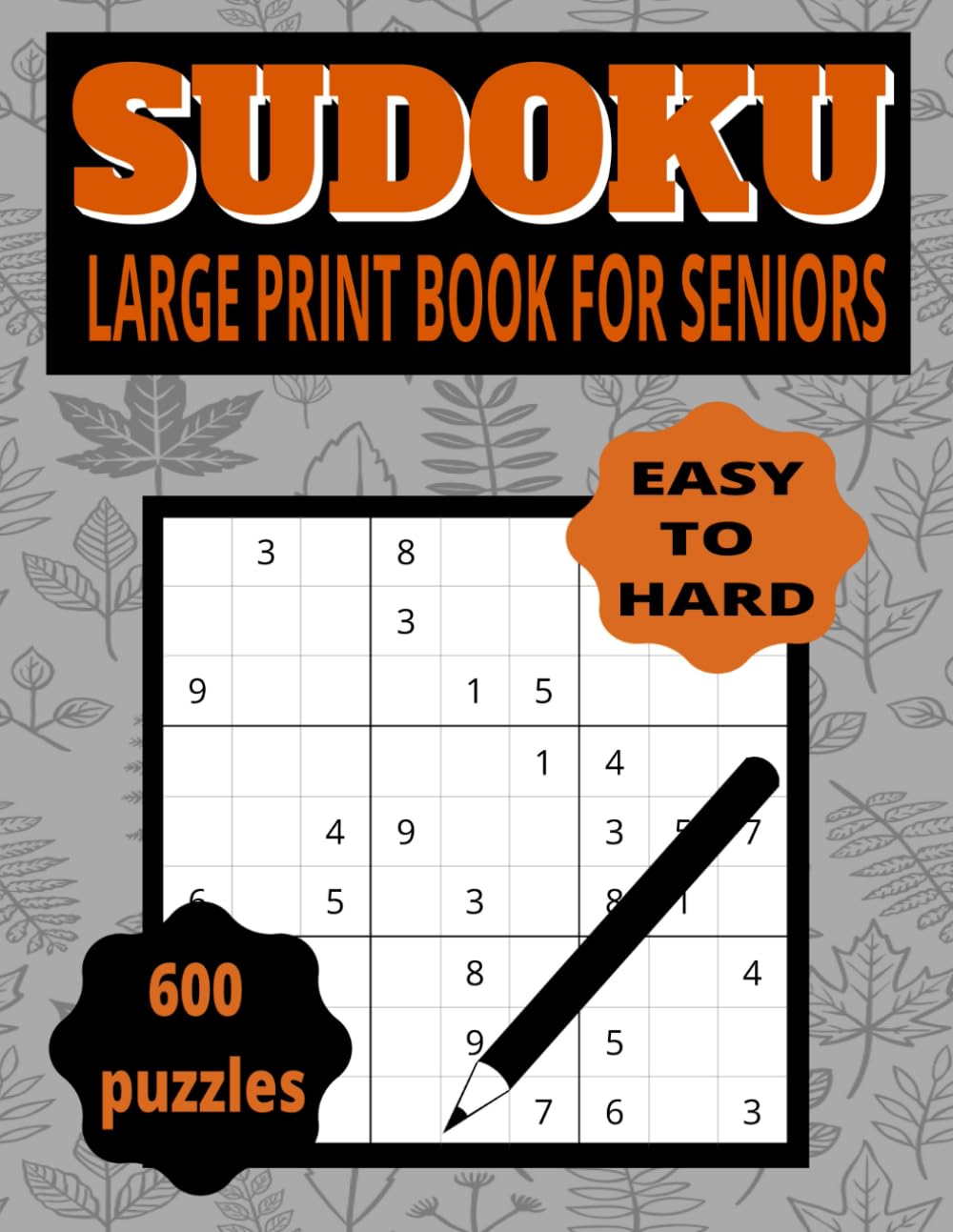 ler totalmente Sudoku Large Print Book for Seniors – Fun and Relaxing Puzzles for Better Brain Health