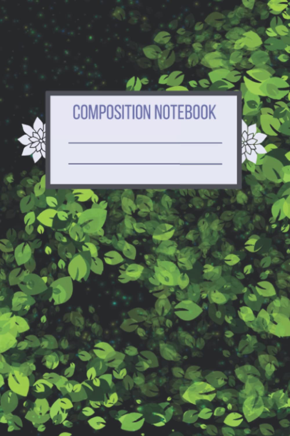 capítulo por capítulo baixar Green Nature Leaves Pattern Composition Notebook 120 Pages, 6x9 in: Gifts for Teens Kids Students Girls for Home School College For Nature Lover
