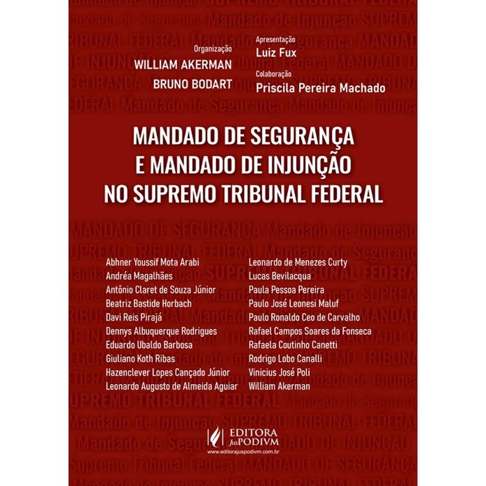 ler totalmente Mandado de S. E M. De I. No S.T. Federal - 01Edição 20