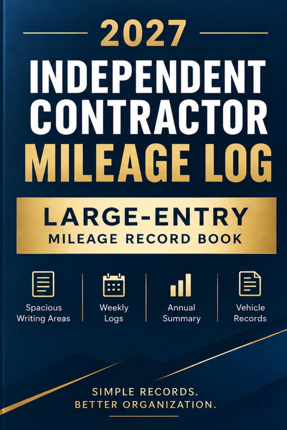 ler totalmente Independent Contractor Mileage Log: Large-Entry Weekly Mileage Tracker for Self-Employed Professionals and Independent Contractors