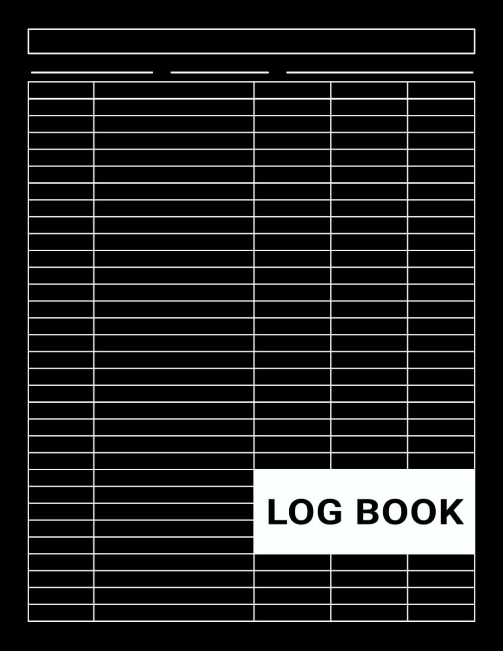 capítulo por capítulo baixar Log Book: Customizable 5 Column Logbook, for Efficient Data Management