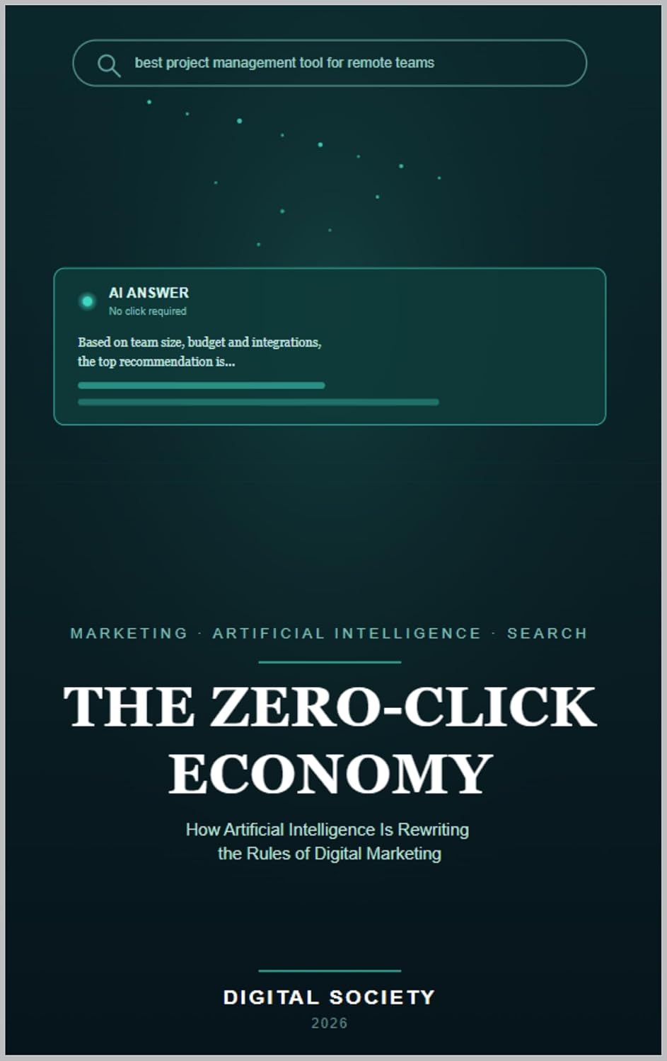 capítulo por capítulo baixar THE ZERO-CLICK ECONOMY: How Artificial Intelligence Is Rewriting the Rules of Digital Marketing (The Business Reality Series Book 9) (English Edition)