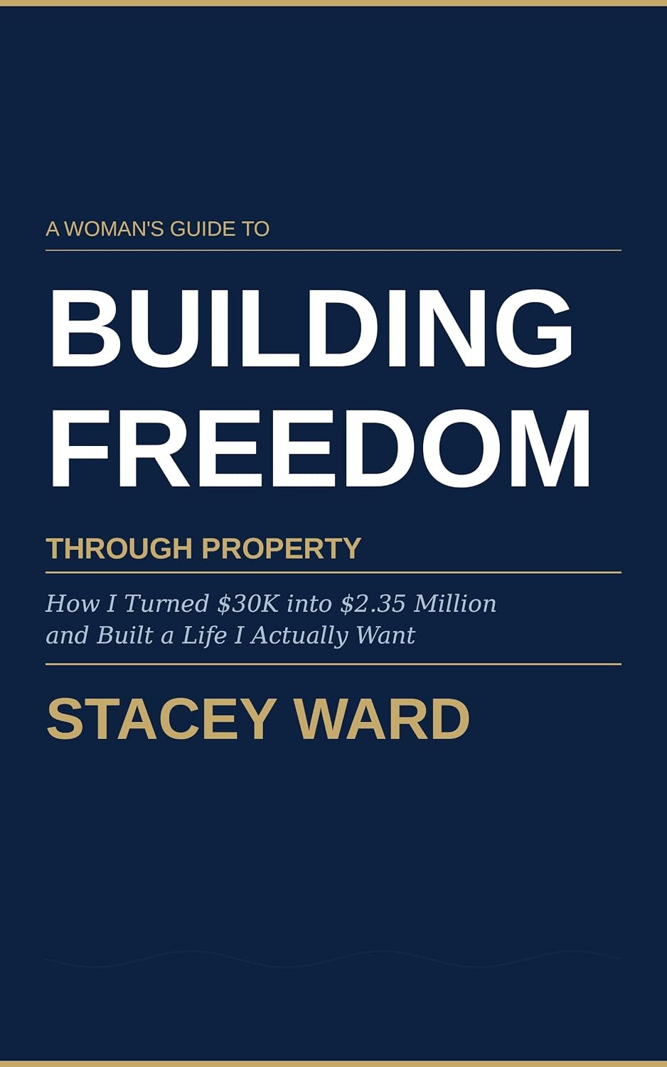 ler totalmente A Woman's Guide to Building for Freedom through Property: Turn 30K into $2.35M (English Edition)