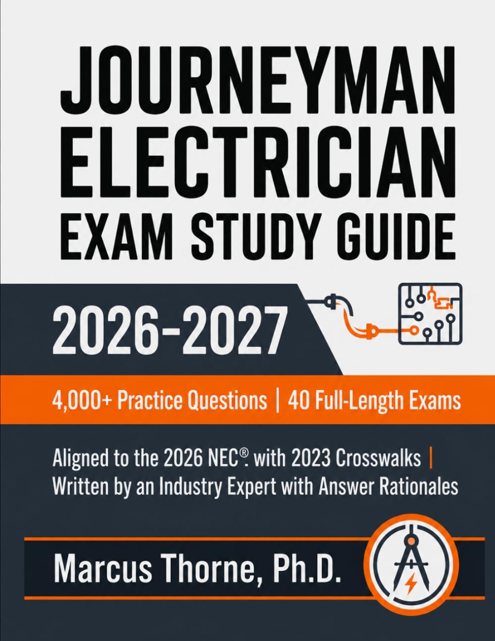 capítulo por capítulo baixar JOURNEYMAN ELECTRICIAN EXAM STUDY GUIDE 2026-2027: Aligned to the 2026 NEC with 2023 Crosswalks | 4,000+ Practice Questions and 40 Full-Length Practice Exams with Answer Rationales