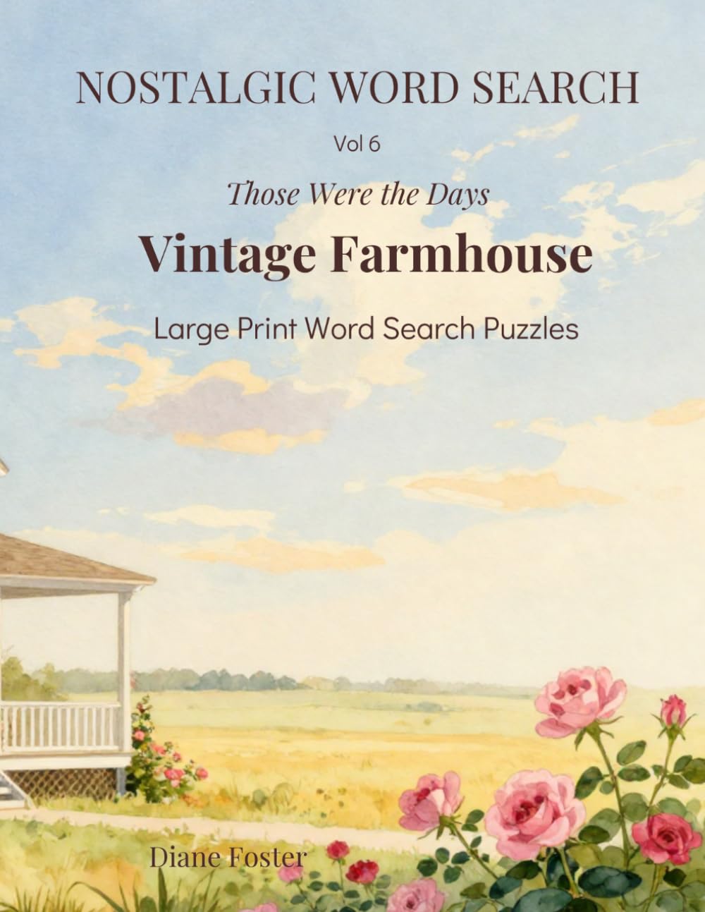 ler totalmente Those Were the Days — Nostalgic Word Search Vol 6: Vintage Farmhouse — Large Print Puzzle Book for Adults and Seniors