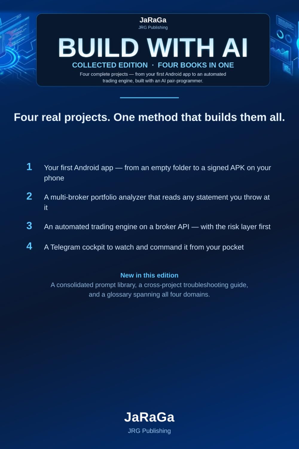capítulo por capítulo baixar Build with AI: from your first Android app to an automated trading engine, built with an AI pair-programmer