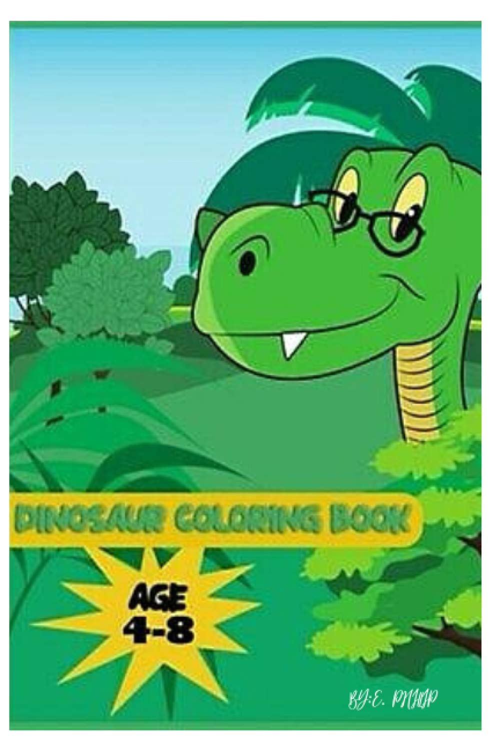 ler totalmente dinosaur coloring book ages 4-8: coloring book for kids 4-8 years old