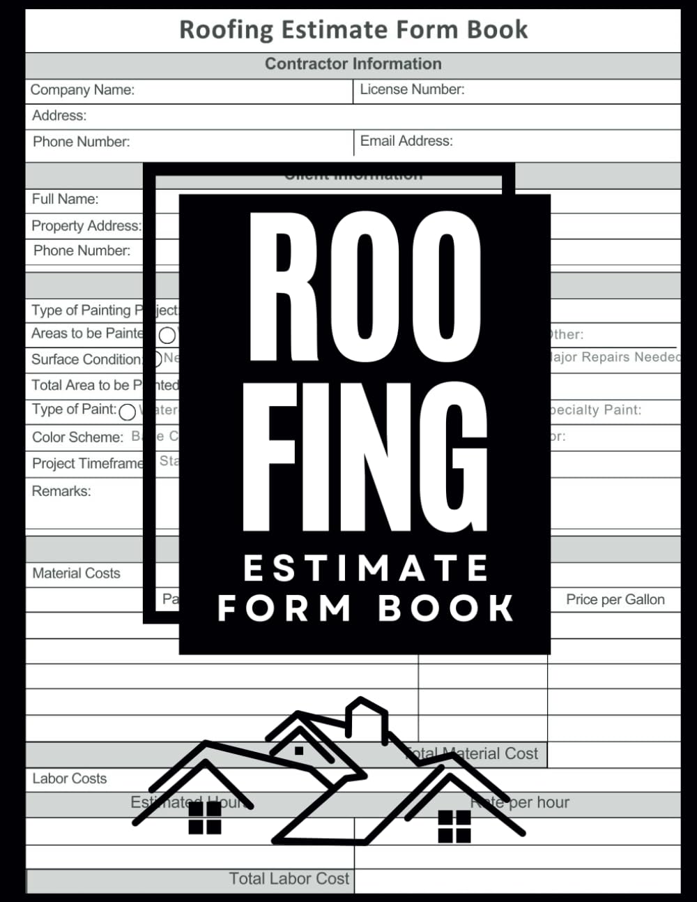 Roofing Estimate Form Book: Professional Proposal Sheets for Roofing Contractors | Track Labor, Materials & Job Costs | Ideal for Roofers & Contractors | Detailed Roofing Quote Templates baixar o livro de graça