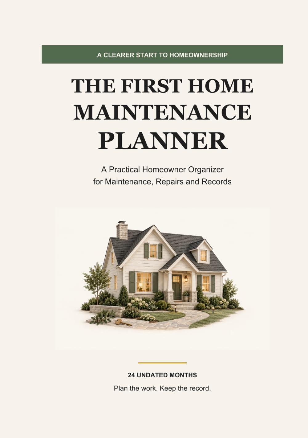 The First Home Maintenance Planner: A Practical Homeowner Organizer for Maintenance, Repairs and Records baixar livro de graça