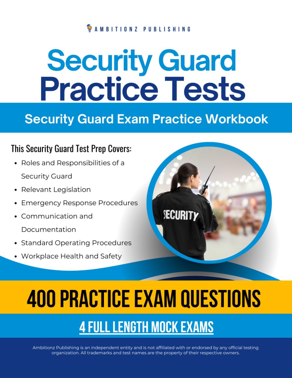 Security Guard Practice Tests: Practical Exam Review with 400 Practice Questions, 4 Full-Length Practice Tests, Clear Answer Explanations, and Study Tips for Security Guard Certification baixar o livro de graça