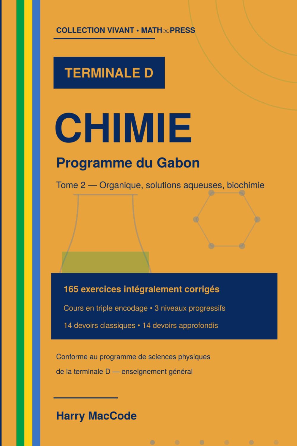 capítulo por capítulo baixar Chimie Terminale D: Programme du Gabon - Tome 2: chimie, solutions aqueuses et biochimie (Physique - Chimie — Collection Sciences Vivantes) (French Edition)