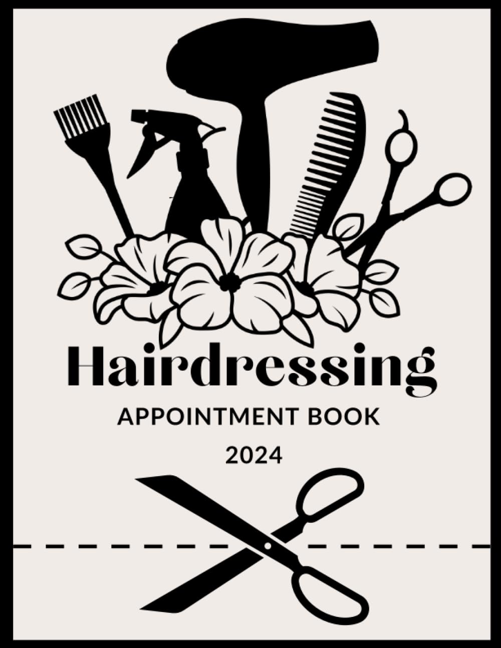 capítulo por capítulo baixar Hairdressing Appointment Book 2024: Beauty Appointment Diary 2024 with Times | Weekly and Daily Appointment Notebook with Date from 6 AM to 10 PM with 15-minute Slots.
