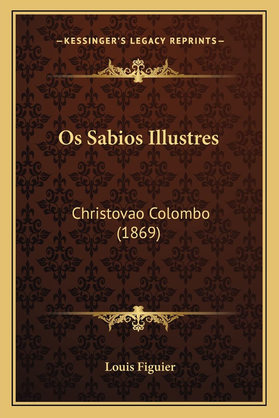 Os Sabios Illustres: Christovao Colombo (1869) baixar livro de graça
