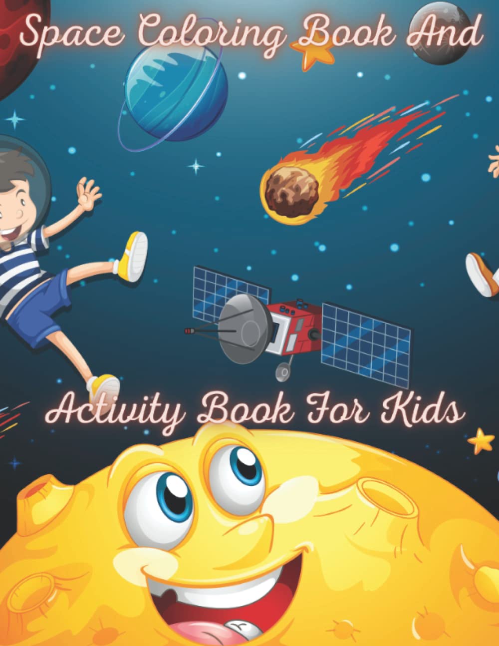 ler totalmente Space coloring book and Activity Book For Kids