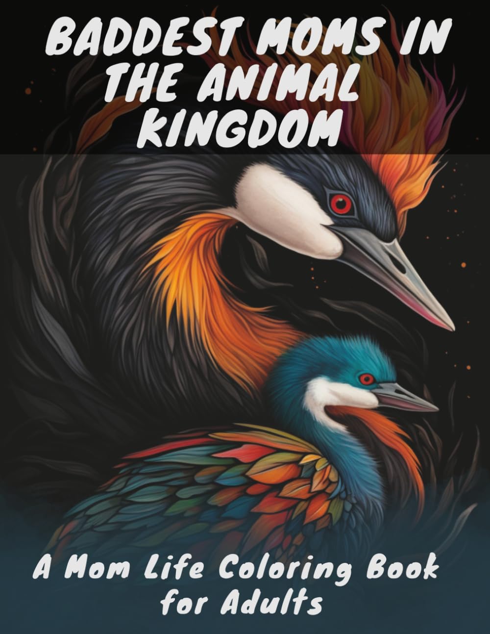 Baddest Moms in the Animal Kingdom: A Mom Life Coloring Book for Adults Funny & Relaxing baixar livro de graça