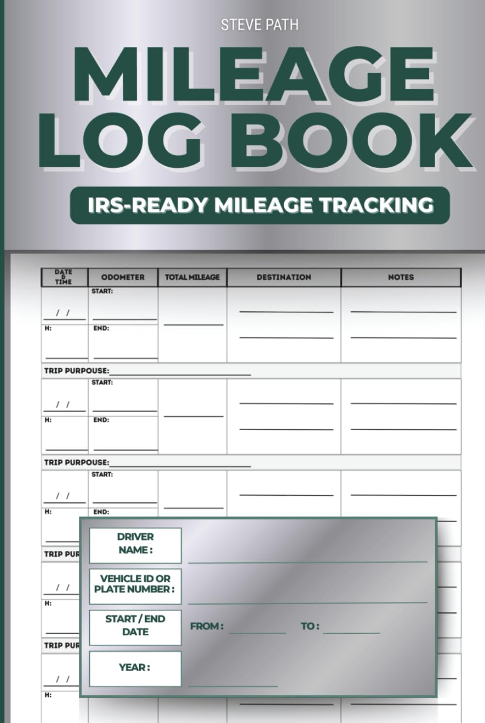 Mileage Log Book: Track Daily Miles, Vehicle Expenses & Maintenance | For Self-Employed Professionals, Freelancers, Rideshare & Delivery Drivers |... Totals & Annual Summary (6x9, 100 Pages) baixar o livro de graça