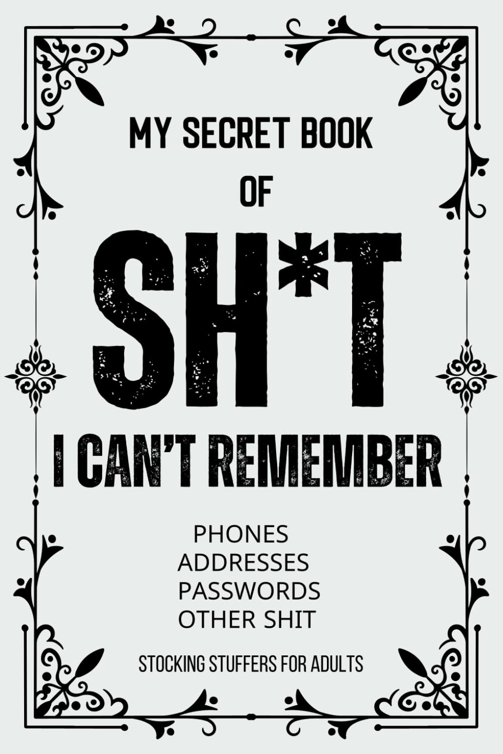 capítulo por capítulo baixar Stocking Stuffers for Adults: Password Logbook | Personal Organizer for Men and Women | Funny Christmas Gift for Adults 2024