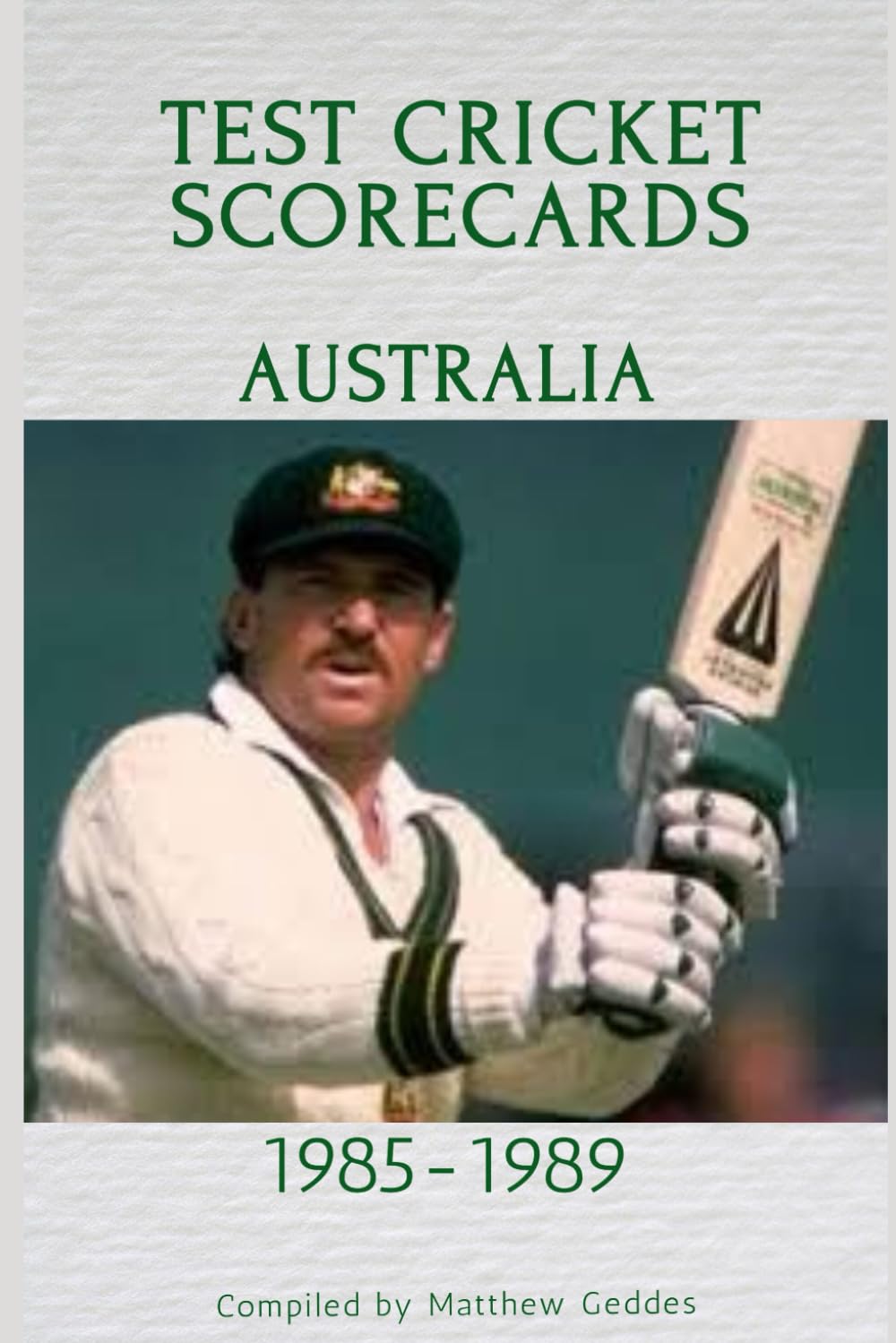Australia Test Cricket Scorecards 1985-1989