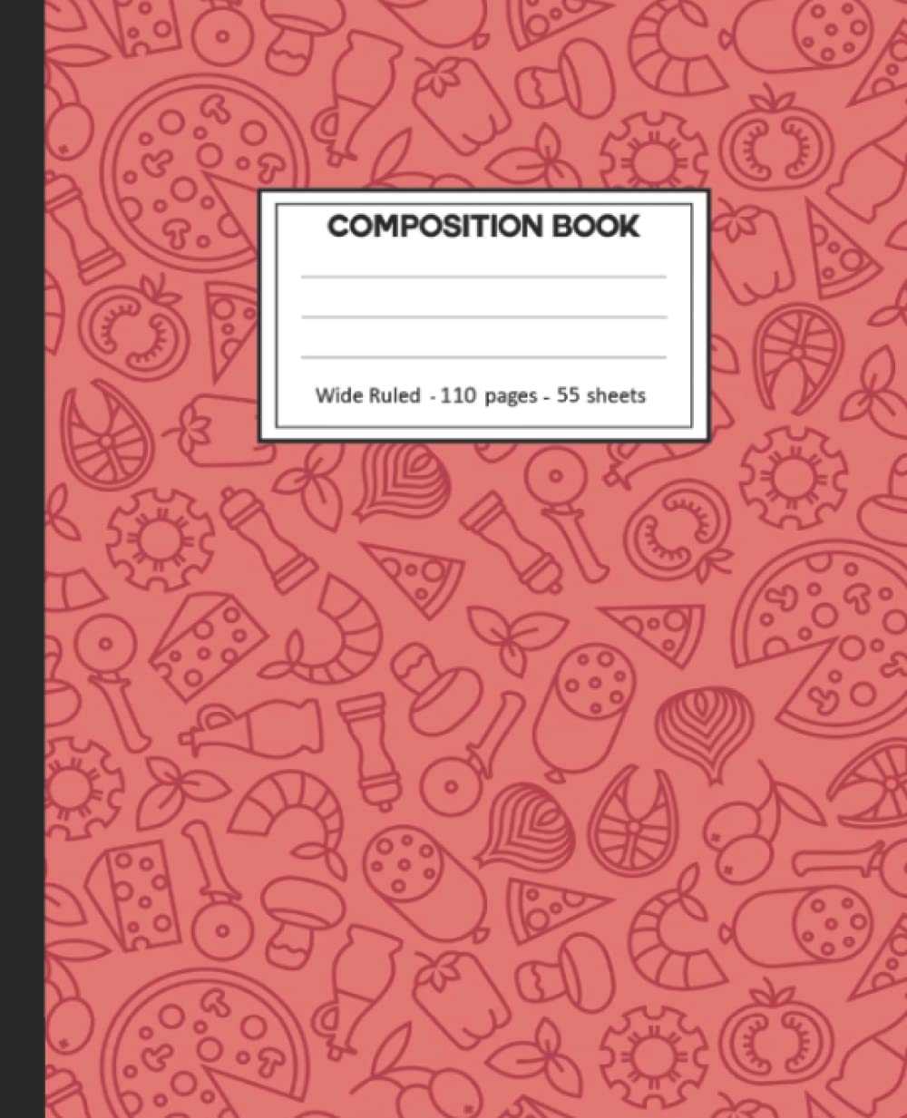 Composition Notebook: Composition Notebook with Pizza for School. baixar o livro de graça