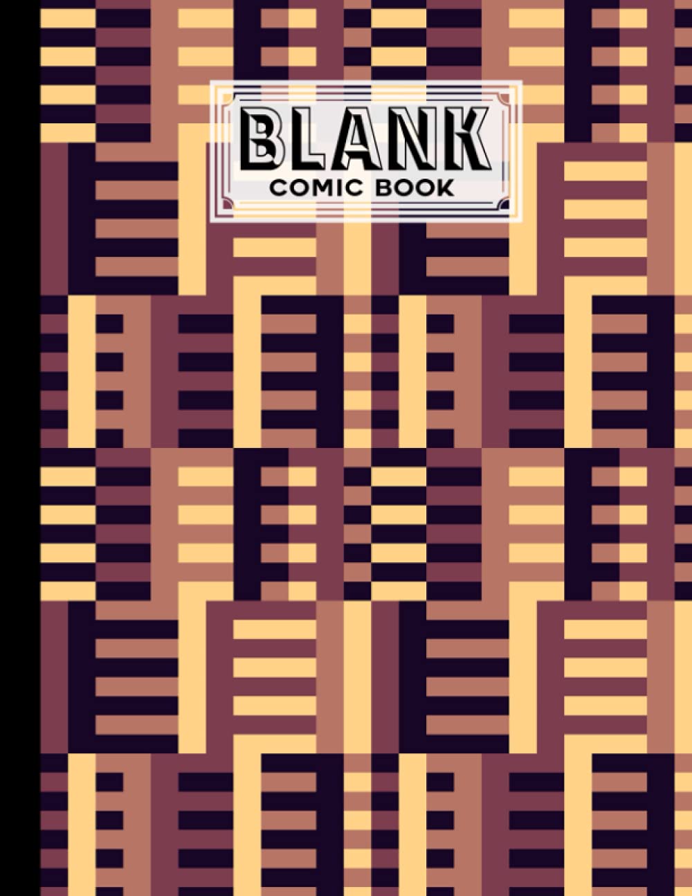 Blank Comic Book: Rectangle Cover, Create Your Own Story, Journal, Notebook, Sketchbook for Kids and Adults, 120 Pages - Size 8.5" x 11" Notebook by Liesbeth Hirsch baixar livro de graça