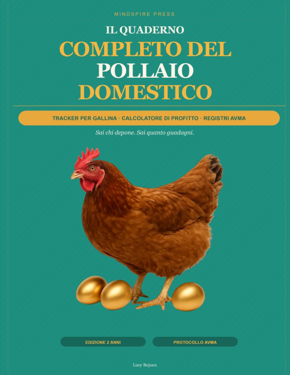 capítulo por capítulo baixar Quaderno del Pollaio: Registro di 2 Anni con Tracker per Gallina, Calcolatore di Profitto e Salute AVMA: Ogni Uovo, Ogni Gallina, Ogni Euro Sotto... 8.5×11 per Allevatori Seri (Homestead Logs)