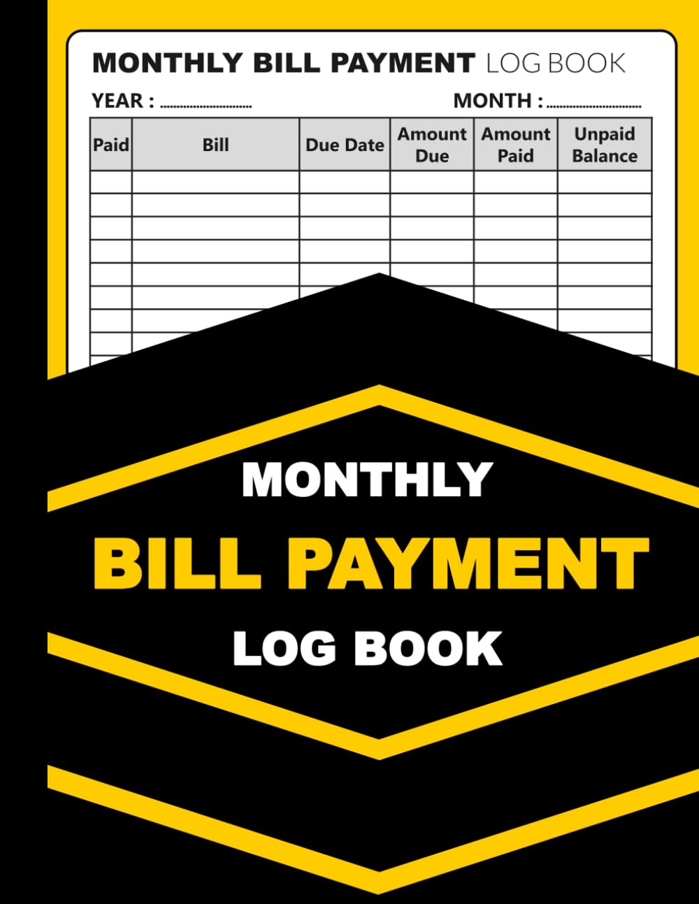 Monthly Bill Payment Log Book: Budget Planner Organizer for Tracking Your Personal Finances, Money Management Notebook for Small Businesses baixar livro de graça