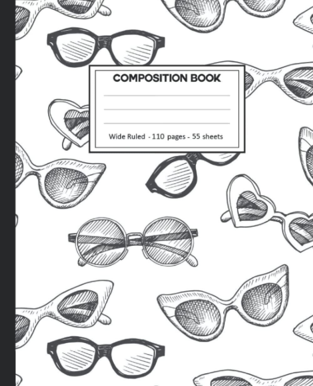 capítulo por capítulo baixar Composition Notebook: Composition Notebook with Glasses for School.