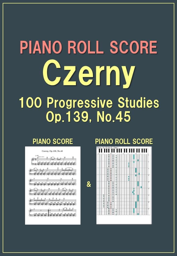 capítulo por capítulo baixar PIANO ROLL SCORE Czerny 100 Progressive Studies Op.139 No.45 (English Edition)