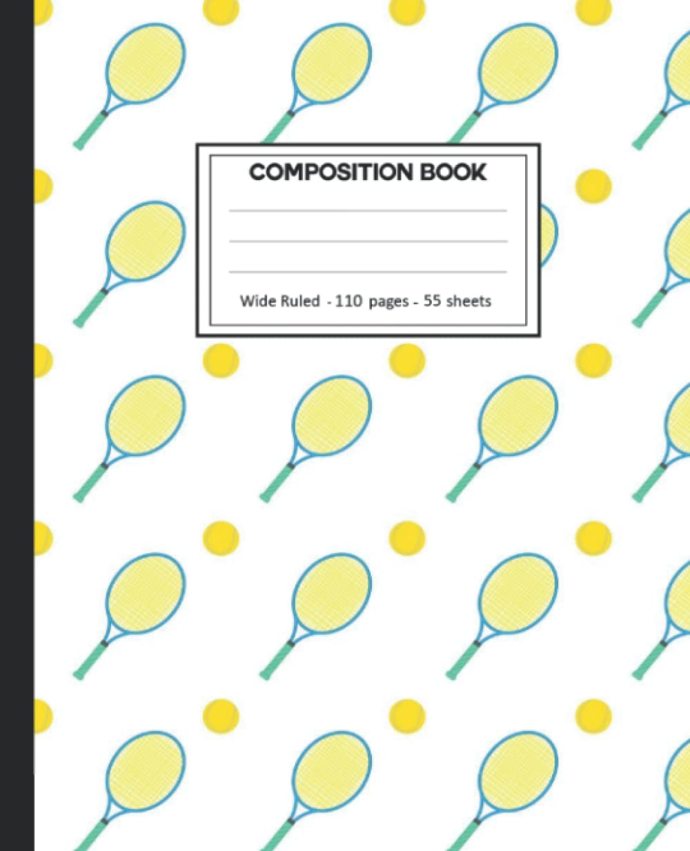Composition Notebook: Tennis ball Wide Ruled Blank Lined Composition Book Journal (7.5 x 9.25 in) Cute Notebooks for Girls Teens Kids School Planner Diary Writing Notes. baixar livro de graça