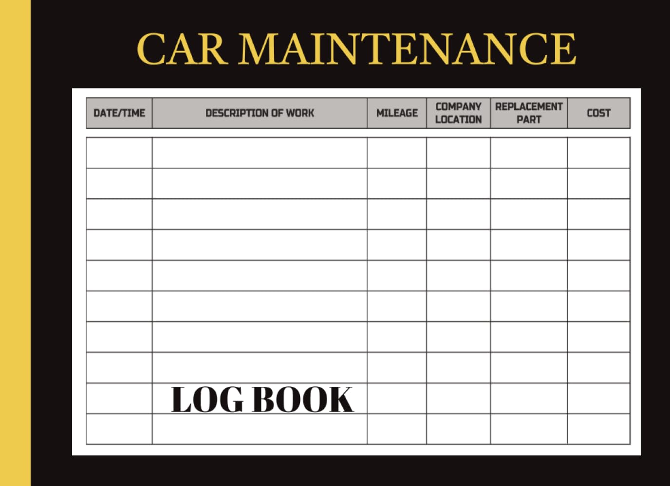 ler totalmente Car Maintenance Log Book: A Practical Record Book for Vehicle Service, Repairs and Expenses