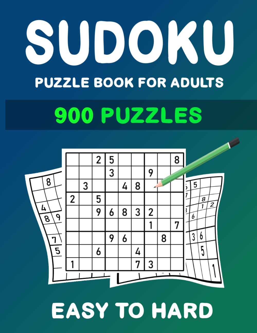 capítulo por capítulo baixar SUDOKU PUZZLE BOOK FOR ADULTS: A Book With 900 Sudoku Puzzles from Easy to Hard and Solution.Six puzzles per page.