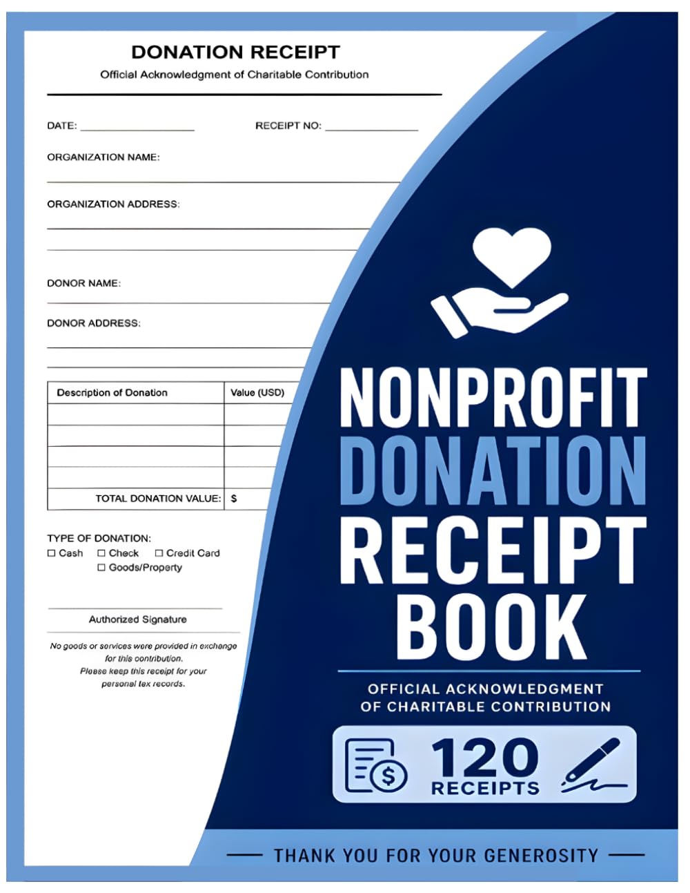 ler totalmente Nonprofit Donation Receipt Book: Internal Revenue Compliance Log, Donor Receipt Journal & Charity Gift Tracker.