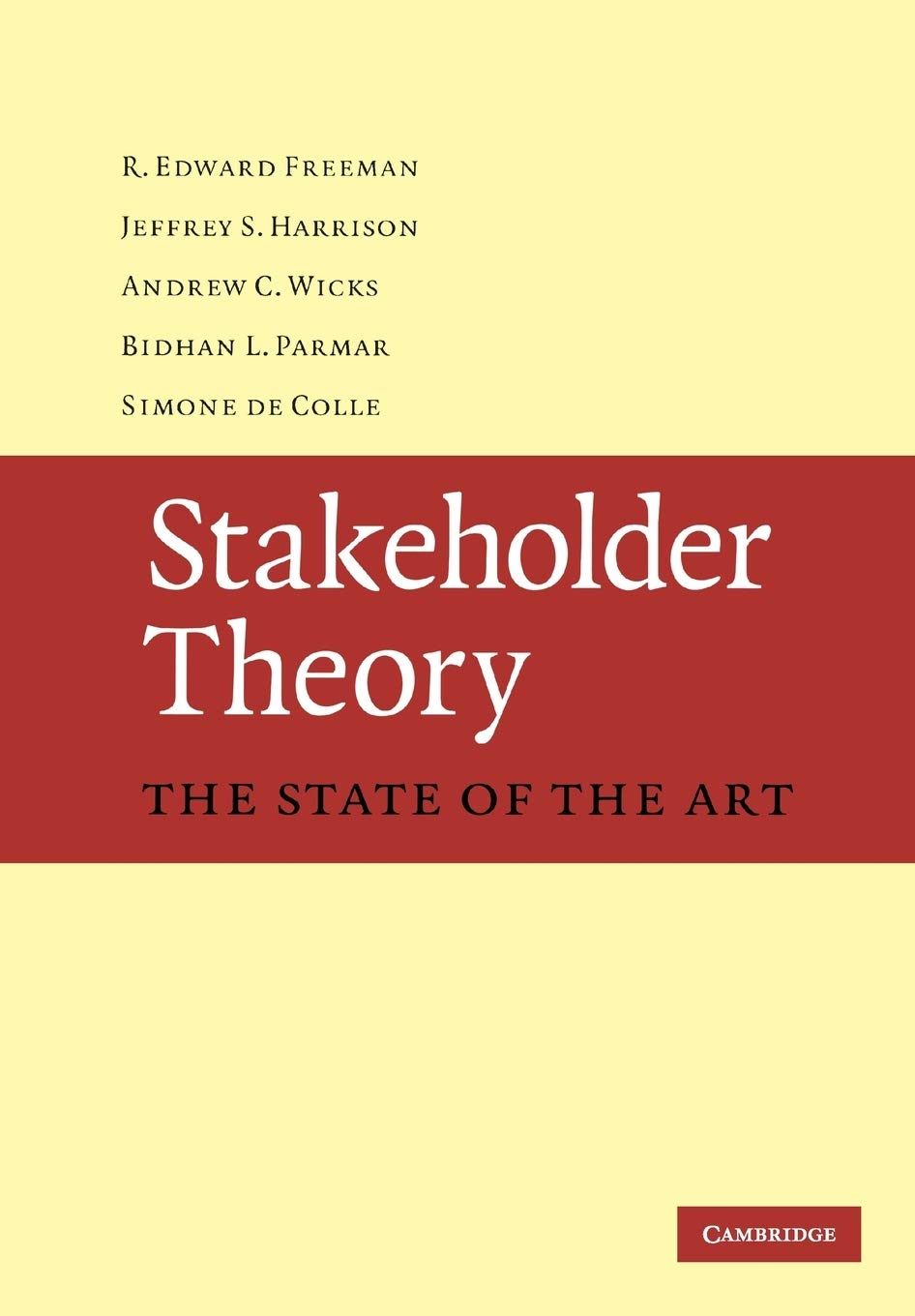 Stakeholder Theory: The State of the Art baixar o livro de graça