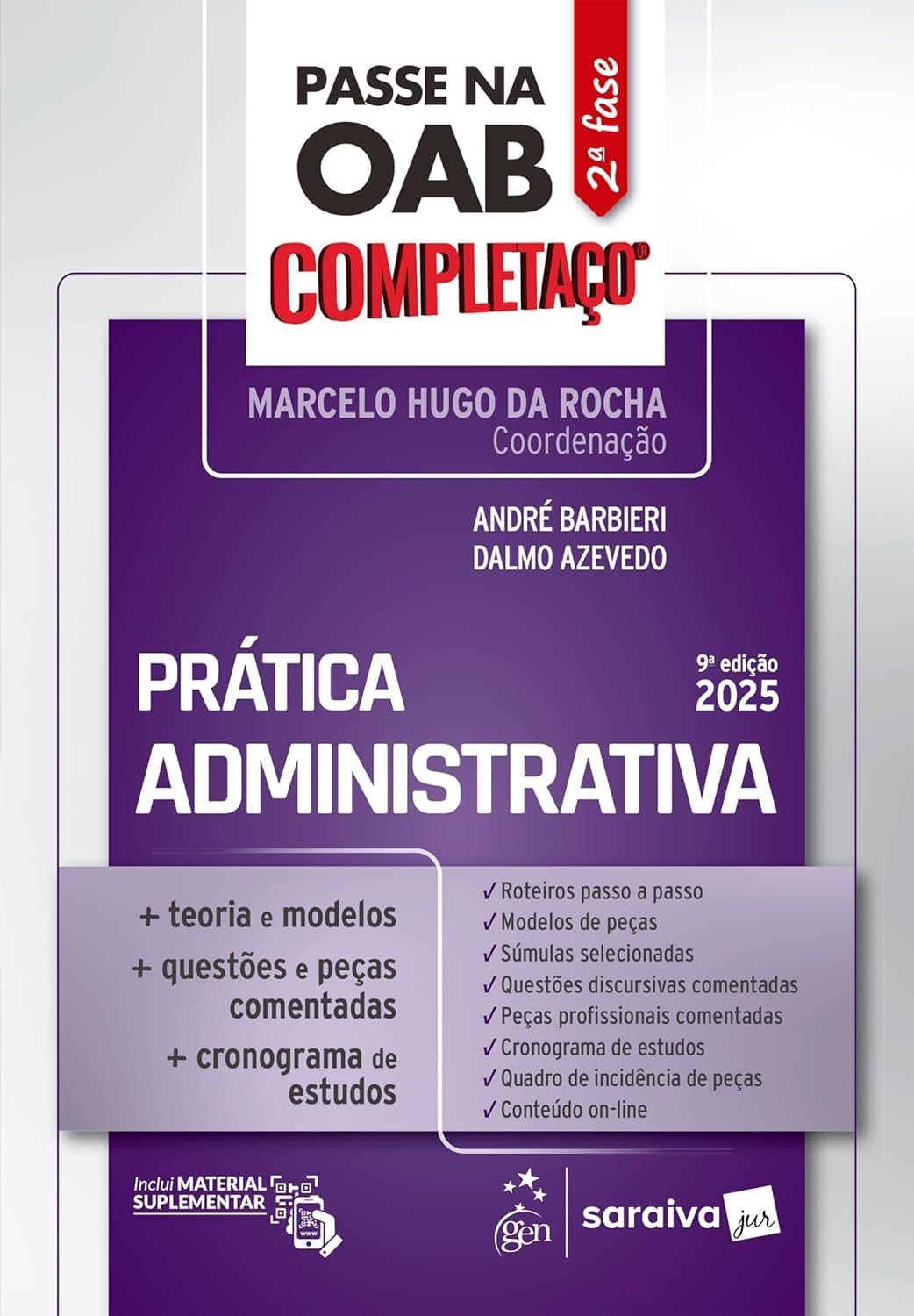 Passe na OAB 2ª fase - completaço® - prática administrativa - 9ª Edição 2025 baixar o livro de graça