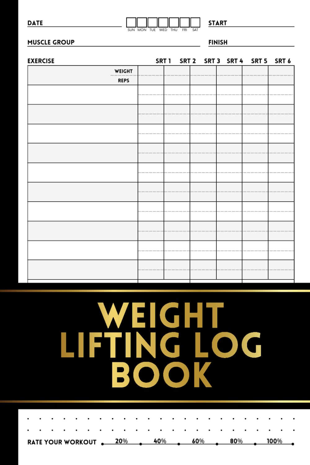 ler totalmente Weight Lifting Log Book: Workout Journal for Men and Women. Track Your Training Progress. Fitness Record Tracker. Gym Planner