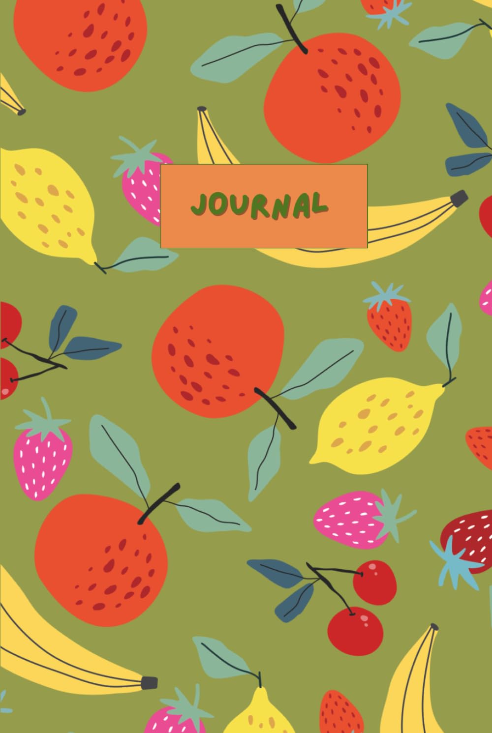 capítulo por capítulo baixar Lumina Journey Art: Aesthetic Fruits Lined Journal: Premium Hardcover Fruit Pattern Notebook with Life Quotes | 123 Pages, 6 x 9 inches, 100 Gsm Paper... Color Interior with 8mm Soft Green Lines