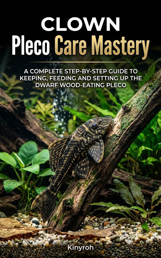 ler totalmente Clown Pleco Care Mastery: A complete step‑by‑step guide to keeping, feeding and setting up the dwarf wood‑eating pleco (English Edition)