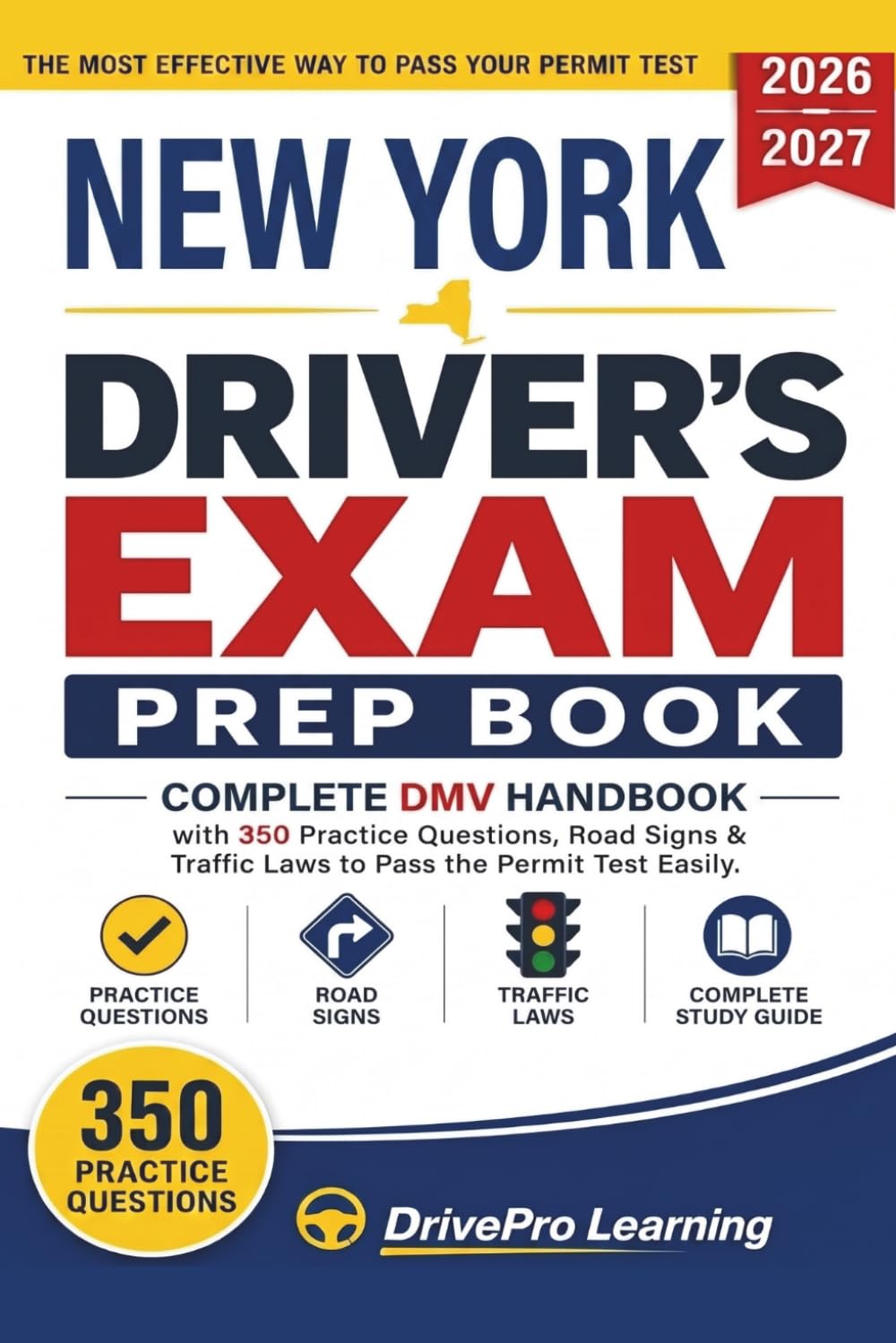 ler totalmente New York Driver’s Exam Prep Book: Complete New York DMV Handbook with Road Signs, Traffic Laws, & Study Tips to Pass the Permit Test Easily (Gray Edition)
