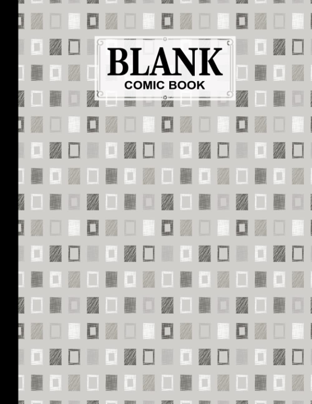 Blank Comic Book: Premium Rectangles Cover Blank Comic Book, Create Your Own Story, Journal, Notebook, Sketchbook for Kids and Adults, 120 Pages - Size 8.5" x 11" Notebook by Astrid Bode baixar livro de graça